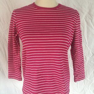 *SOLD* LAUREN Ralph Lauren Pink Stripe Shirt S